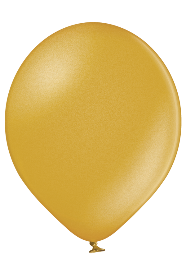 Metallic Latexballon Gold Ø30cm (verpackt à 50 Ballons)