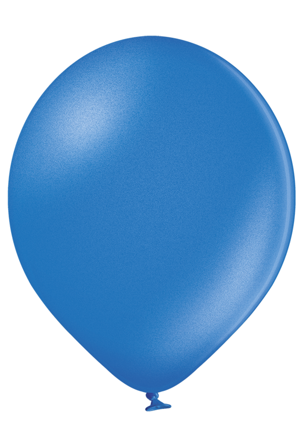 Metallic Latexballon Blau Ø30cm (verpackt à 50 Ballons)