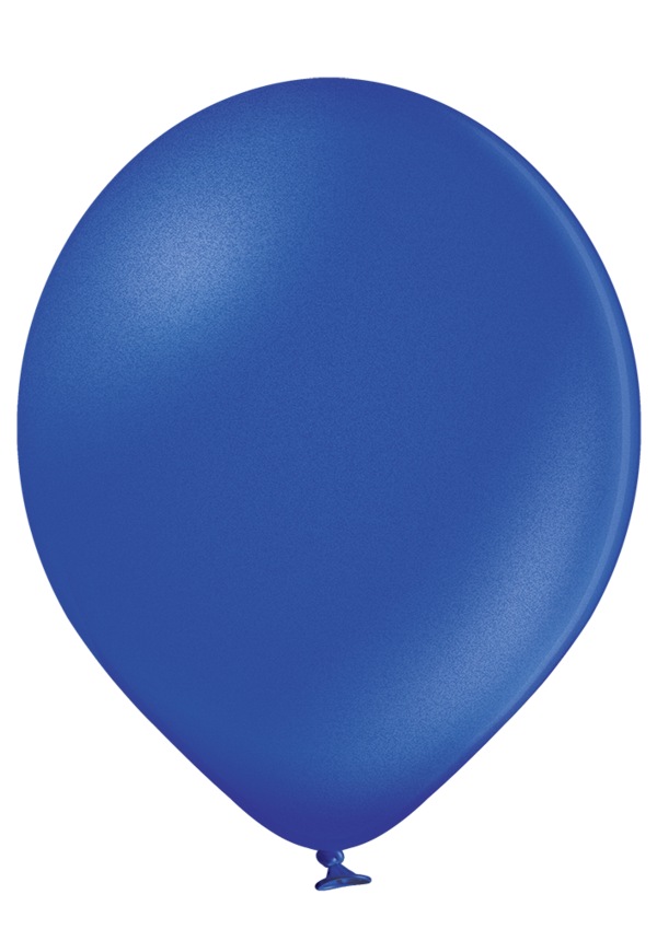 Metallic Latexballon Royalblau Ø30cm (verpackt à 50 Ballons)