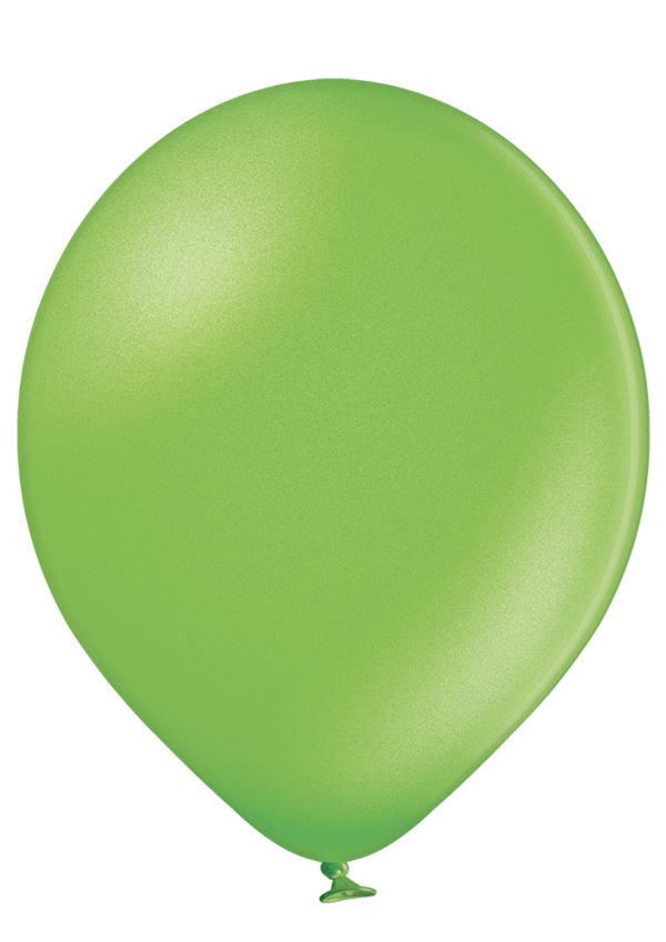Metallic Latexballon Limonengrün Ø30cm (verpackt à 50 Ballons)
