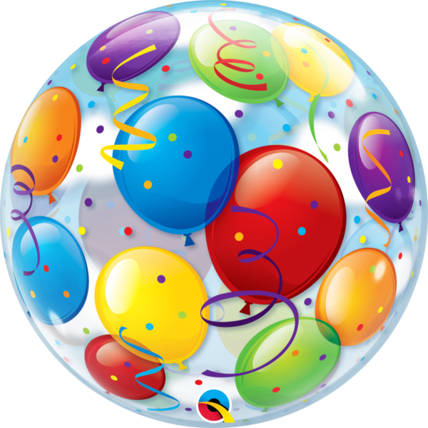 Bubbles Folienballon Party - Ballons & Luftschlangen