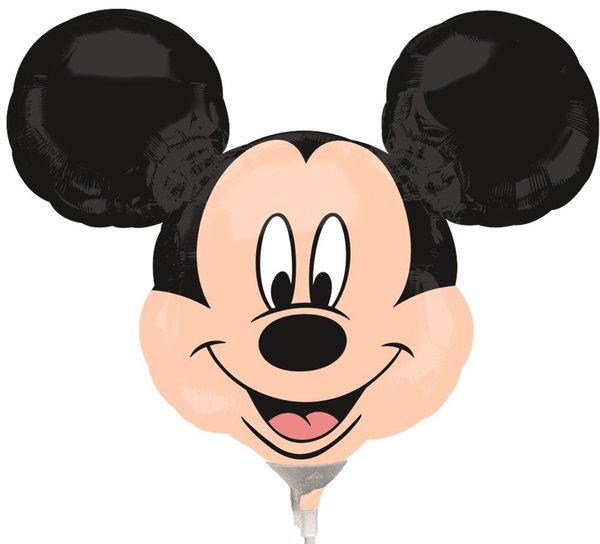 Folienballon Mickey Maus Kopf