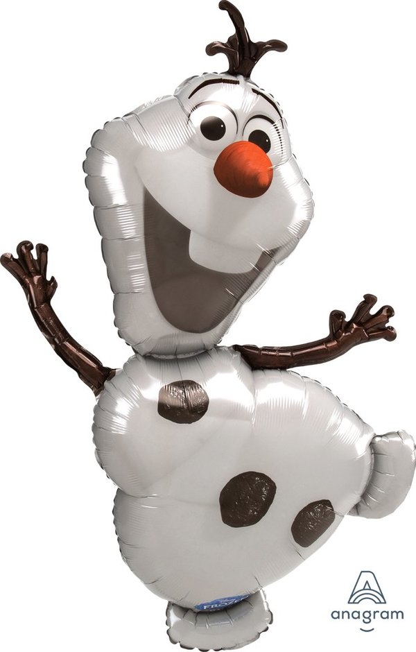 Folienballon Olaf „Frozen“ (ohne Heliumfüllung)