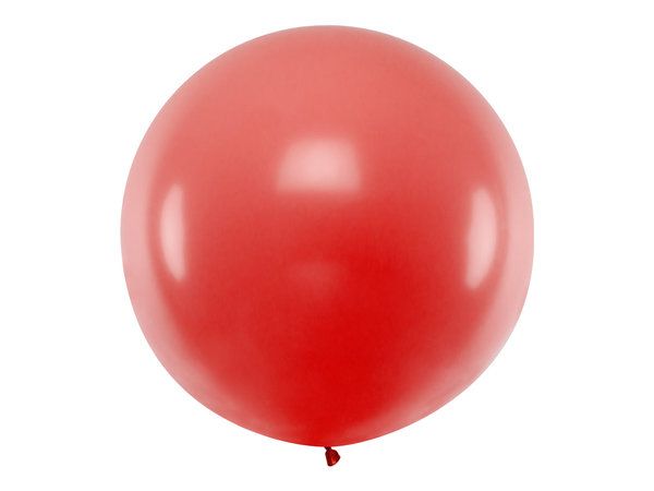 Riesenballon Ø ca. 1 Meter – Rot (ohne Helium)
