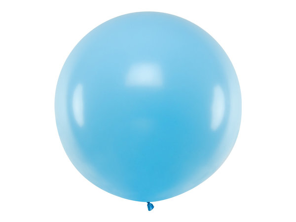 Riesenballon Ø ca. 1 Meter – Hellblau (ohne Helium)