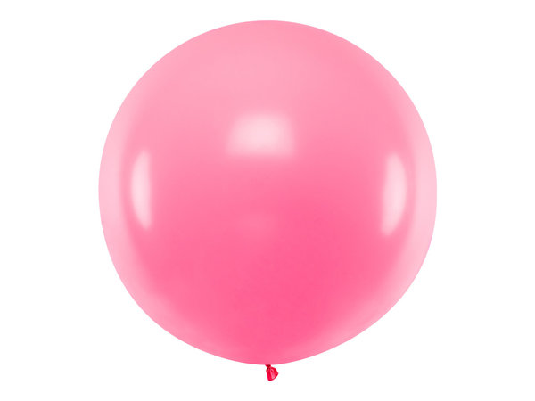 Riesenballon Ø ca. 1 Meter – Rosa (ohne Helium)
