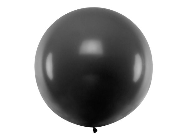 Riesenballon Ø ca. 1 Meter – Schwarz (ohne Helium)